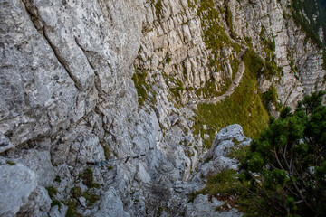 Hiking tour across Plemenice to Triglav