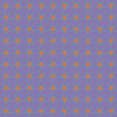 Seamless background with five-pointed stars