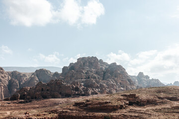 Wadi Musa archeological site Petra in Jordan