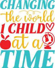 changing the world 1 child at a time