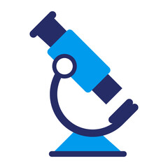 Microscope and science equipment icon