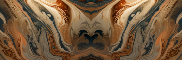 Mixed paints, paint stains, liquid paints, modern fluid background. fluid art .Fashionable pattern.