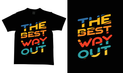 T-shirt design typography and vector art t-shirt design. new and modern t-shirt design.