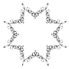 frames in vintage style with elements of ornament, art, pattern, background, texture, Vector illustration eps 10, Art.