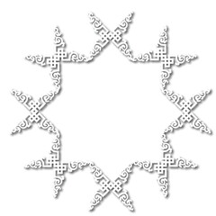 Fototapeta premium frames in vintage style with elements of ornament, art, pattern, background, texture, Vector illustration eps 10, Art.