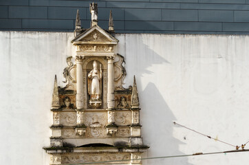 building facade motif coimbra university museum maachado de castro