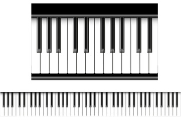 Fototapeta premium Piano icon. Black grand piano top view. Vector.