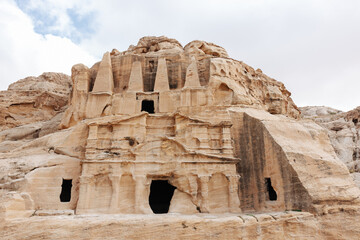 Obelisk Tomb at Petra, Jordan