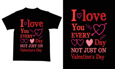 Valentine's day t-shirt designs are new and modern and creative designs.