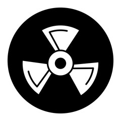 danger cyrcular glyph icon