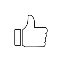 like thumb up logo symbol