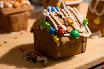 Maison en pain d'&eacute;pices