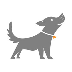 Puppy icon logo design