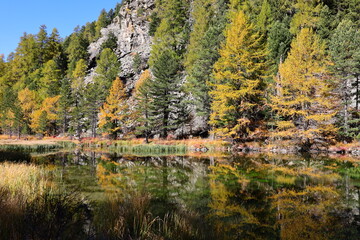 The Lake Silvaplana is a lake in the Upper-Engadine valley of Grisons in Switerland