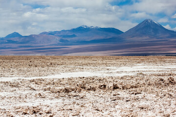 Salt flat Salar de Atacama