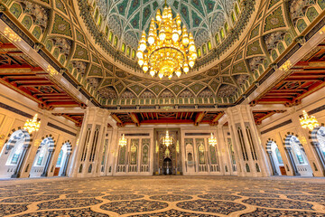 Public Mosque of Muscat Oman 