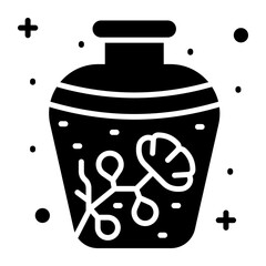 Traditional jar vector design, decoration piece