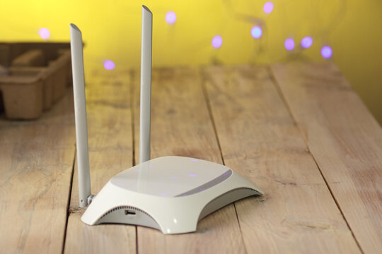 wifi router on the table