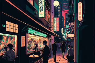Tokyo Night City #9