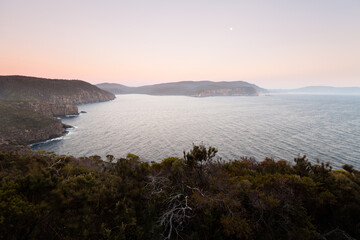 Cape Hauy - Beautiful coast landscape of Tasman National Park in Tasman peninsula, Tasmania, Australia.
