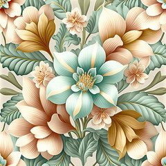 Bold Flower Designs for Card, Packaging, Home Decoration