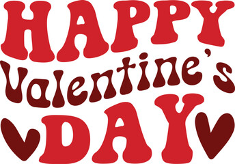 Happy valentine day vector arts