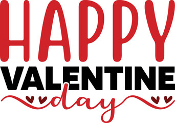 Happy valentine day vector arts