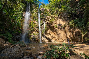 Mok Fa Waterfall, Unnamed Rd Sop Poeng, Mae Taeng District, Chiang Mai, Thailand
