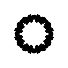Obraz premium Text frame icon. Simple style big sale poster background symbol. logo design element. T-shirt printing. Vector for sticker.
