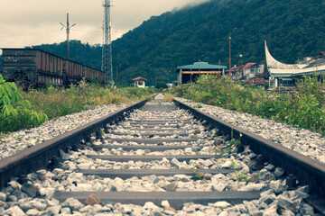 railway in the countryside