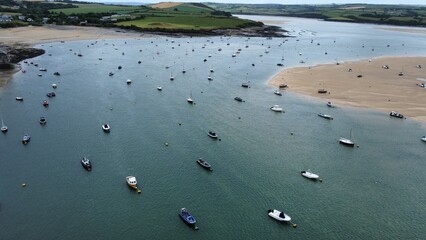 Multiple Boats at Padstow