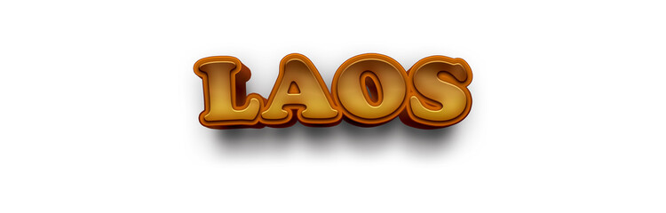 LAOS NAME MOCKUP
