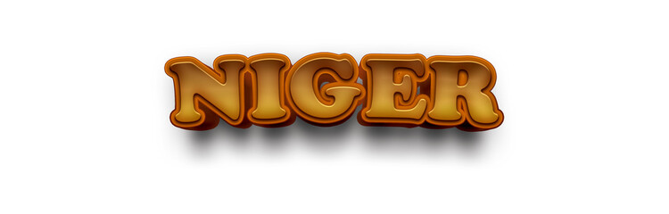 NIGER NAME MOCKUP