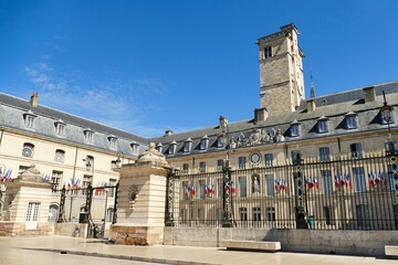 l’hôtel de ville de Dijon, ancien palais des ducs et des états de Bourgogne
