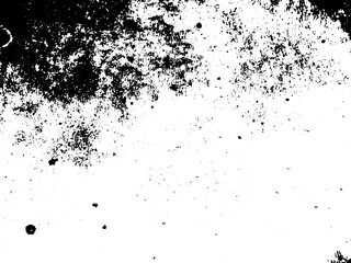 Rustic grunge vector texture with grain and stains. Abstract noise background. Weathered surface. Dirty and damaged. Detailed rough backdrop. Vector graphic illustration with transparent white. EPS10.