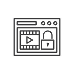 Video Privacy Icon