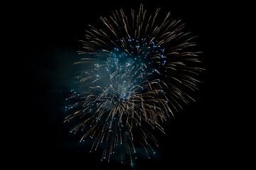Fototapeta premium fireworks in the sky