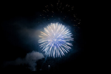 fireworks in the sky