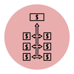 Obraz premium business icon