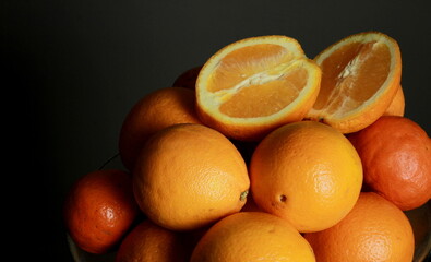sweet orange fruit no people stock image stock photo