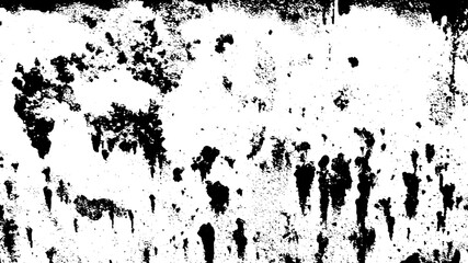 Rustic grunge vector texture with grain and stains. Abstract noise background. Weathered surface. Dirty and damaged. Detailed rough backdrop. Vector graphic illustration with transparent white. EPS10.