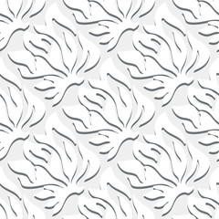 Floral seamless vector simple pattern