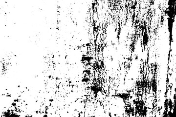 Rustic grunge vector texture with grain and stains. Abstract noise background. Weathered surface. Dirty and damaged. Detailed rough backdrop. Vector graphic illustration with transparent white. EPS10.
