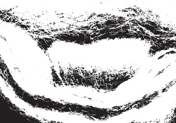 Rustic grunge vector texture with grain and stains. Abstract noise background. Weathered surface. Dirty and damaged. Detailed rough backdrop. Vector graphic illustration with transparent white. EPS10.