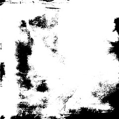 Rustic grunge vector texture with grain and stains. Abstract noise background. Weathered surface. Dirty and damaged. Detailed rough backdrop. Vector graphic illustration with transparent white. EPS10.