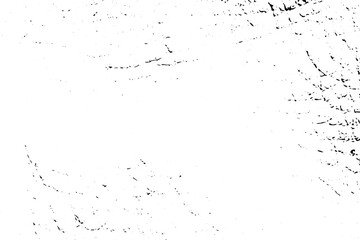 Rustic grunge vector texture with grain and stains. Abstract noise background. Weathered surface. Dirty and damaged. Detailed rough backdrop. Vector graphic illustration with transparent white. EPS10.