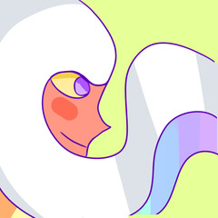 illustration of a shower