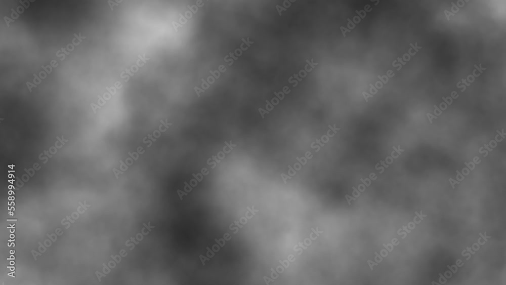 Sticker abstract dark smoke cloud seamless loop motion background. vertical transition.