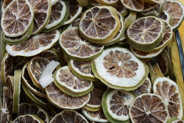 slices of lemon and lime