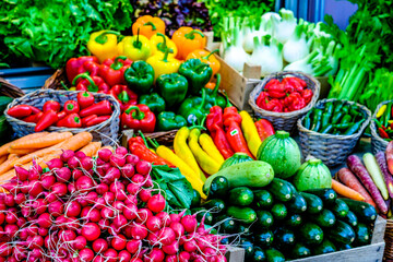 vegetable at a farmers market